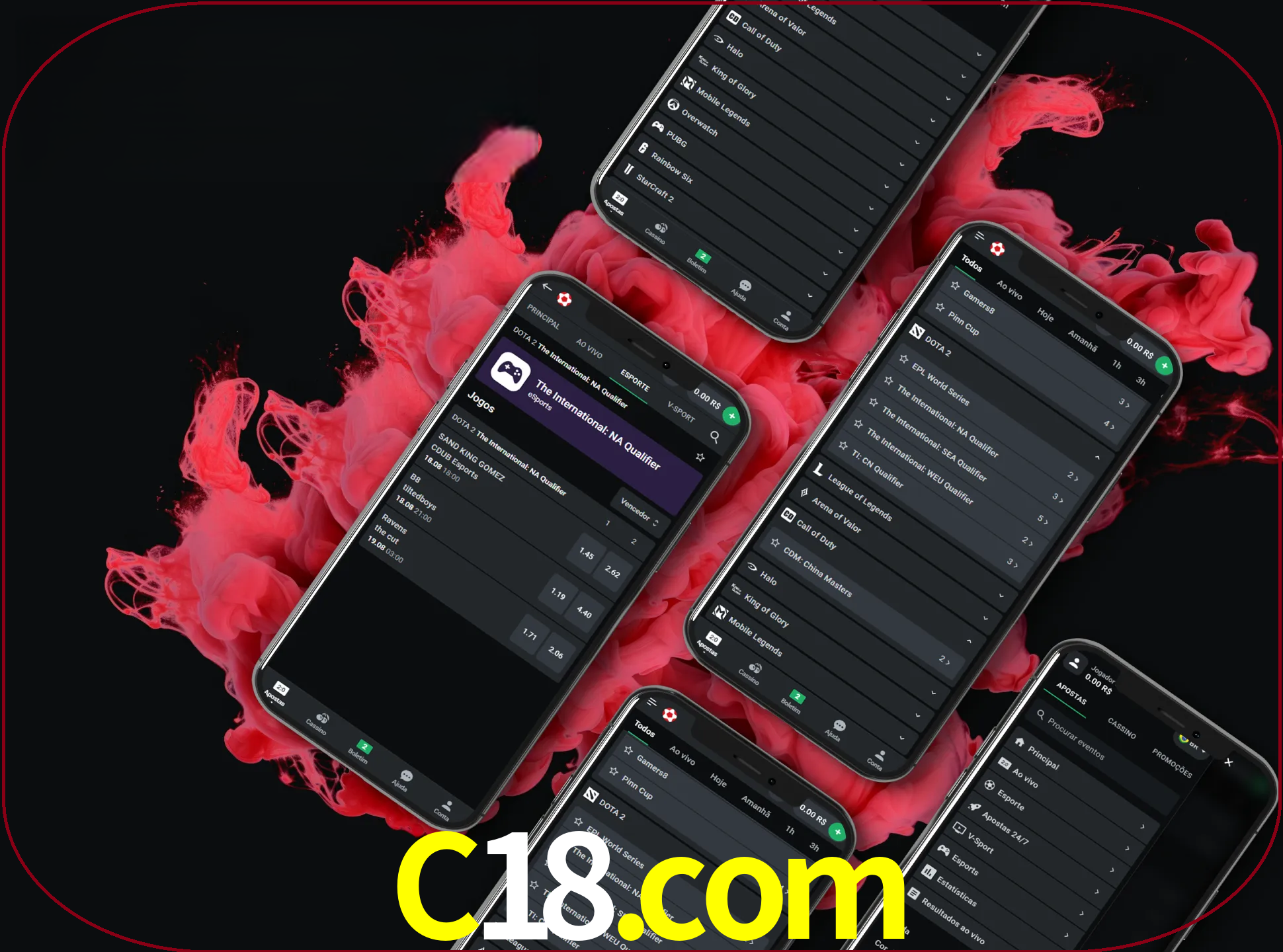 Se o seu smartphone não for compatível com a aplicação, esta opção do c18 ajudá-lo-á a desfrutar do jogo.