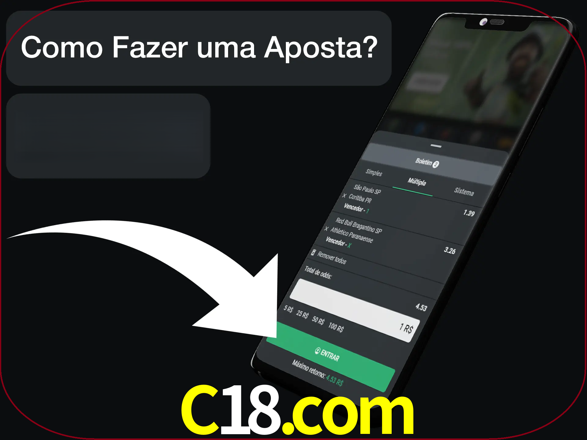 Preencha sua aposta e aguarde o resultado.